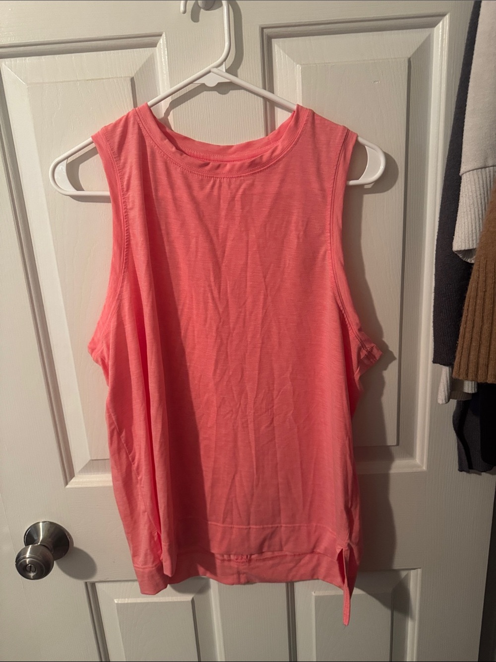 all in motion Coral Pink Sleeveless Tank Top